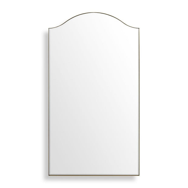 Uttermost Mallorca Brushed Brass Framed Mirror
