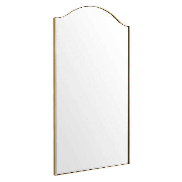 Uttermost Mallorca Brushed Brass Framed Mirror