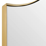 Uttermost Mallorca Brushed Brass Framed Mirror