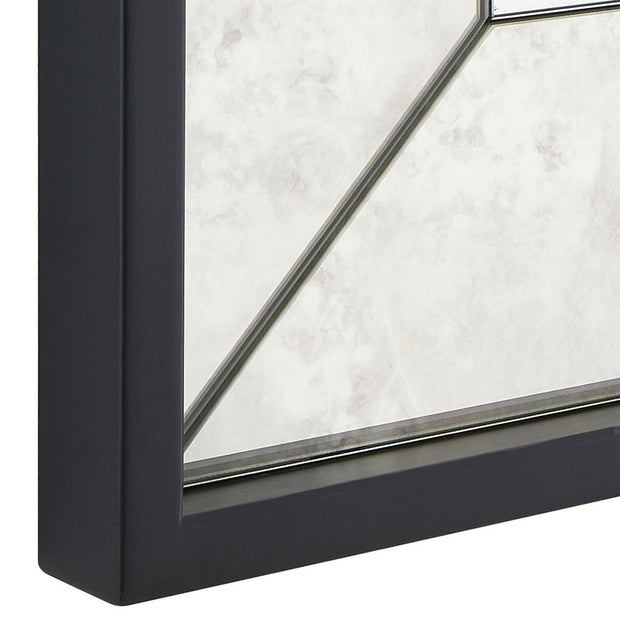 Uttermost Marlowe Oversized Arch Black Iron Mirror