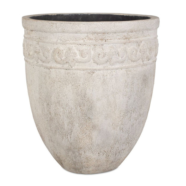 Uttermost Timeless Terrace Carved Planter Indoor and Outdoor Use