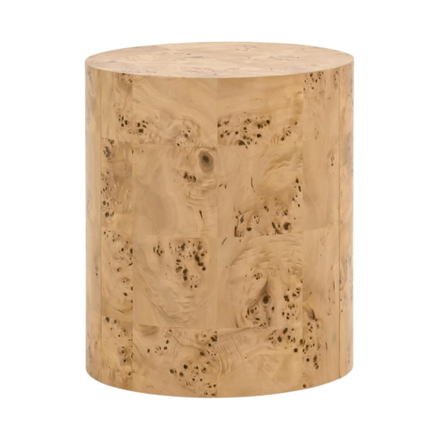 Essentials For Living Burl Accent Table ~ Natural Burl