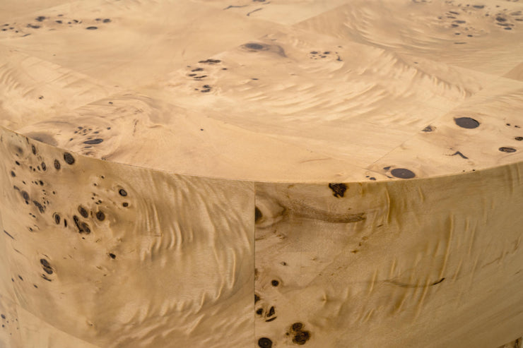 Essentials For Living Burl Accent Table ~ Natural Burl