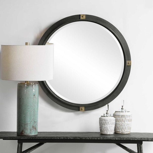 Uttermost Tull Round Mirror