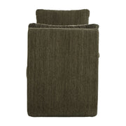 Uttermost Abound Herb Green Textured Chenille Oversized Bench
