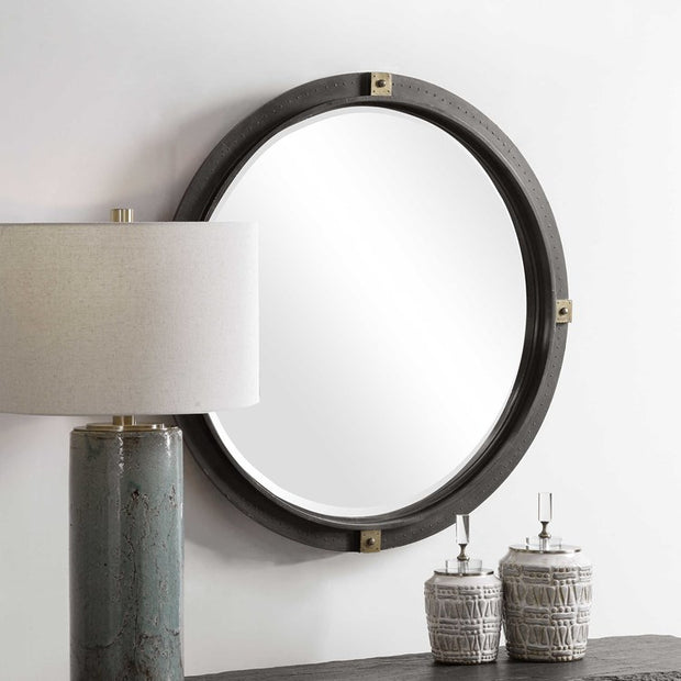 Uttermost Tull Round Mirror