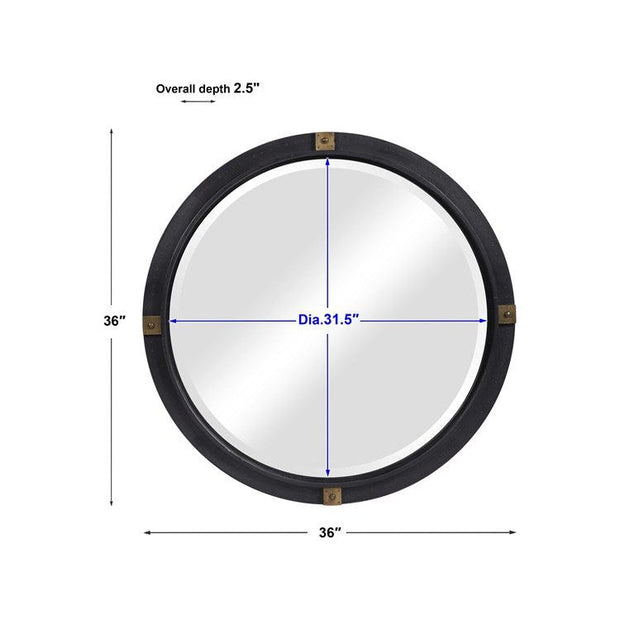 Uttermost Tull Round Mirror