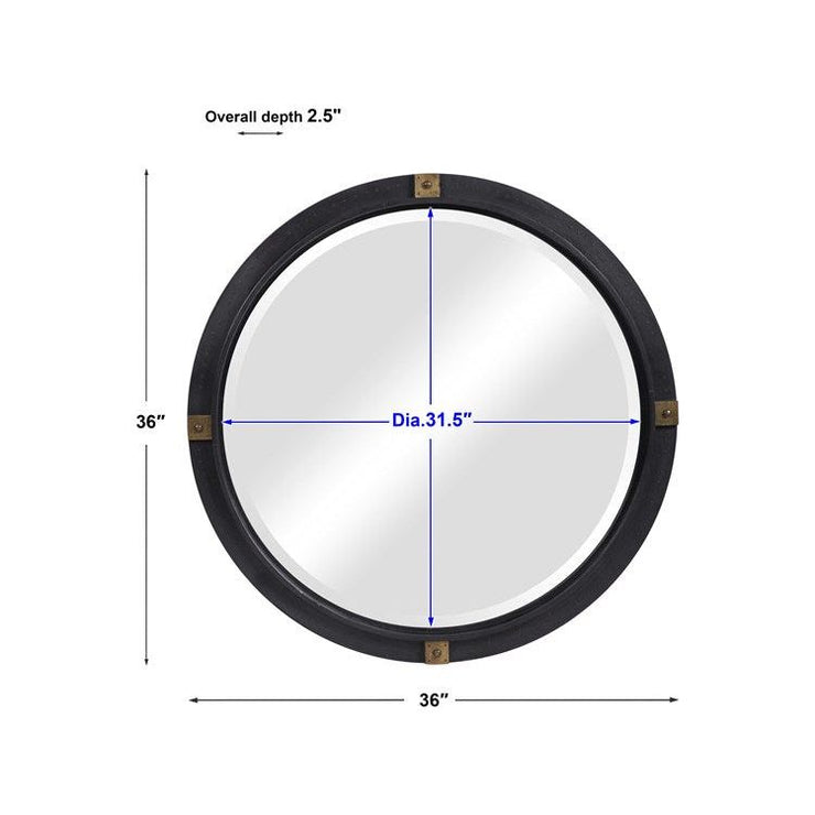 Uttermost Tull Round Mirror