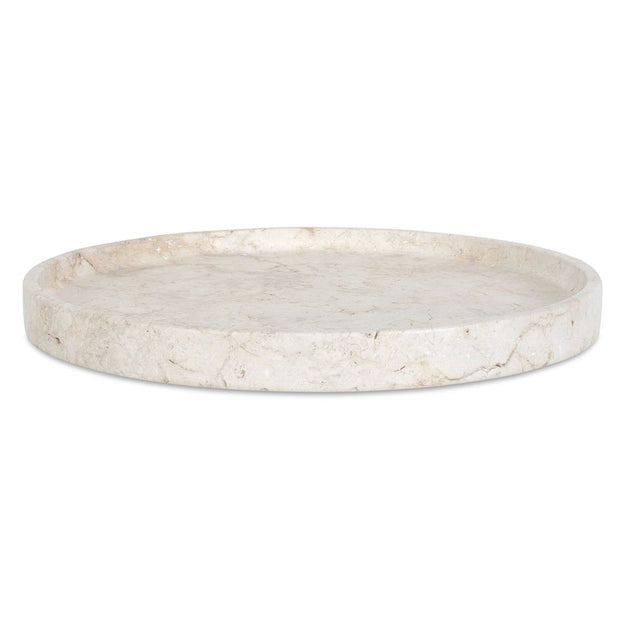 Uttermost Travessa Handcrafted Travertine Tray Indoor and Outdoor Use