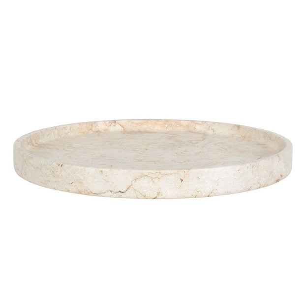 Uttermost Travessa Handcrafted Travertine Tray Indoor and Outdoor Use