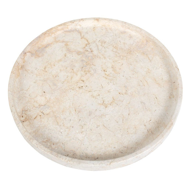 Uttermost Travessa Handcrafted Travertine Tray Indoor and Outdoor Use