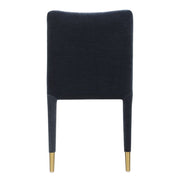 Uttermost Conifer Indigo Velvet Modern Dining Chairs ~ Set of 2