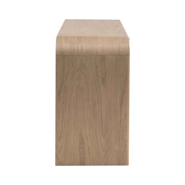 Essentials For Living Cannes 6- Drawer Double Dresser ~ Natural Oak, Cane