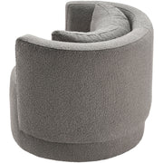Surya Bingham Modern Charcoal Gray Swivel Chair