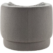 Surya Bingham Modern Charcoal Gray Swivel Chair