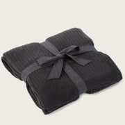 Barefoot Dreams Cozy Chic Lite Carbon Ribbed Throw