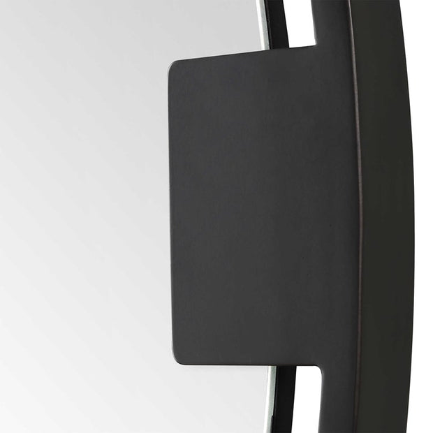 Uttermost Cornelia Dark Bronze Iron Round Mirror