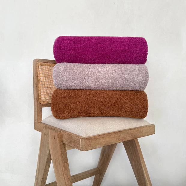 Kashwere Ultra Plush Mink Signature Solid Throw Blanket