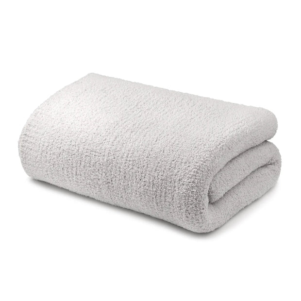 Kashwere Ultra Plush Soapstone Signature Solid King Blanket