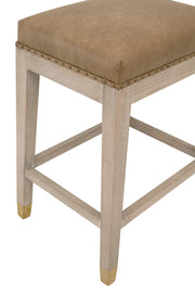 Essentials For Living Wyatt Counter Stool ~ Ivanhoe Toast, Natural Gray Ash