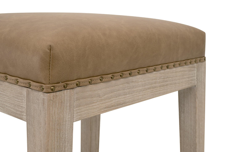 Essentials For Living Wyatt Counter Stool ~ Ivanhoe Toast, Natural Gray Ash