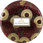 Voluspa Goji Tarocco Orange 3 Wick Tin Candle