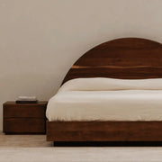 Moe's Home Collection Watson Brown Acacia Wood Nightstand