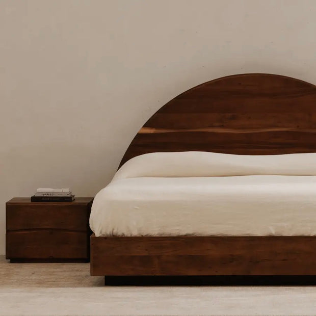 Moe's Home Collection Watson Brown Acacia Wood Nightstand