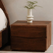 Moe's Home Collection Watson Brown Acacia Wood Nightstand
