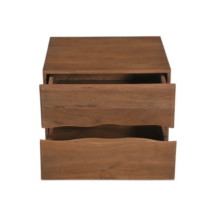 Moe's Home Collection Watson Brown Acacia Wood Nightstand