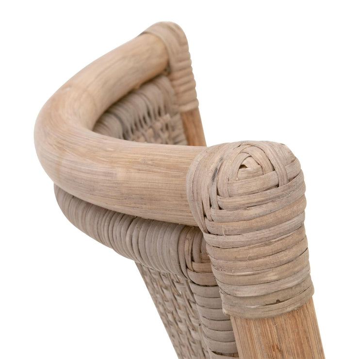 Essentials For Living Luna Dining Chair ~ Matte Gray, Matte Gray Binding