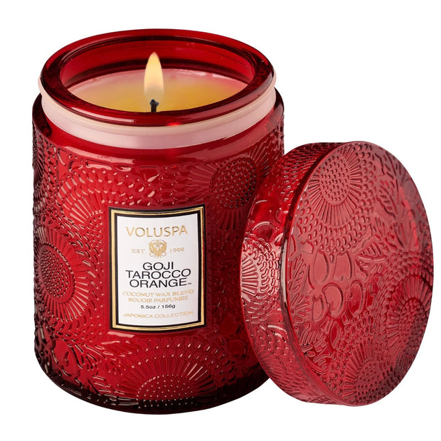 Voluspa Goji Tarocco Orange Small Jar Candle ~ 5.5 oz.