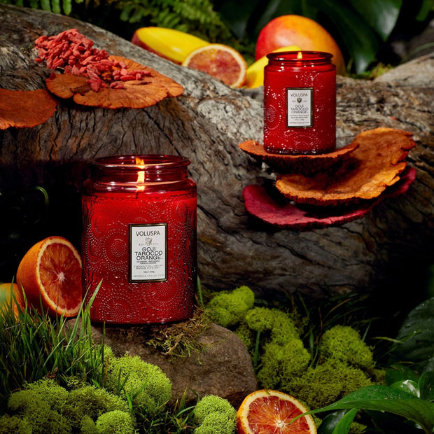 Voluspa Goji Tarocco Orange Small Jar Candle ~ 5.5 oz.