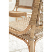 Essentials For Living Luna Dining Chair ~ Matte Gray, Matte Gray Binding