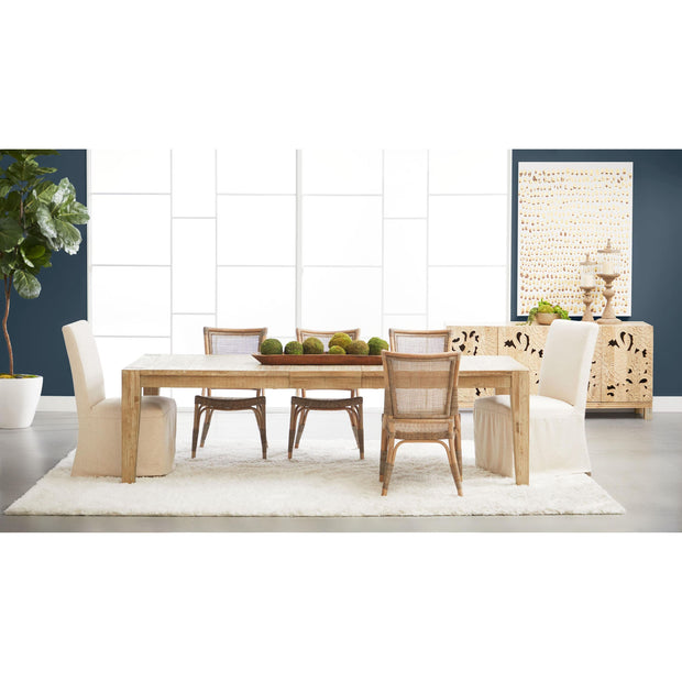 Essentials For Living Luna Dining Chair ~ Matte Gray, Matte Gray Binding