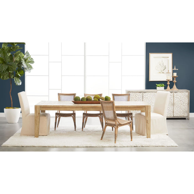 Essentials For Living Luna Dining Chair ~ Matte Gray, Matte Gray Binding