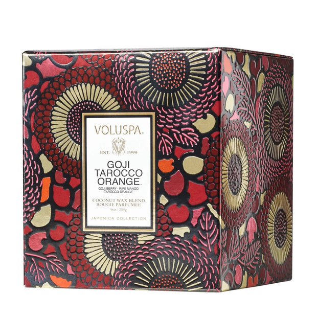 Voluspa Goji Tarocco Orange Classic Candle ~ 9 oz.