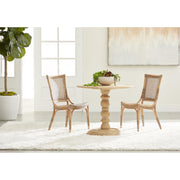 Essentials For Living Luna Dining Chair ~ Matte Gray, Matte Gray Binding