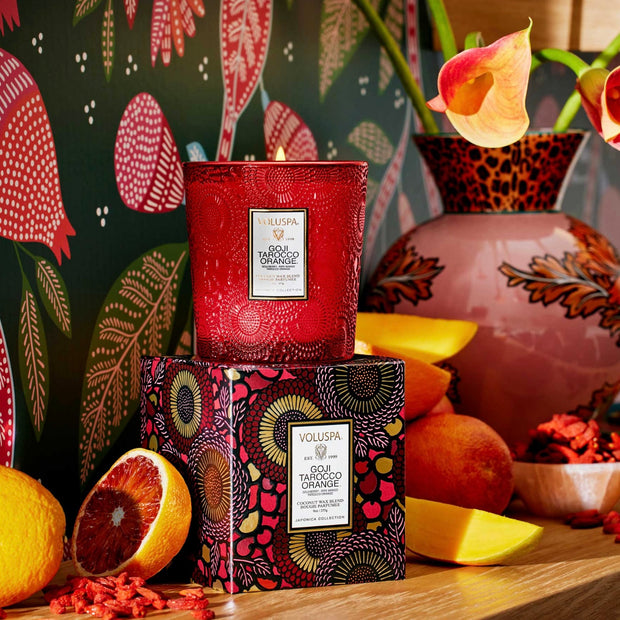 Voluspa Goji Tarocco Orange Classic Candle ~ 9 oz.