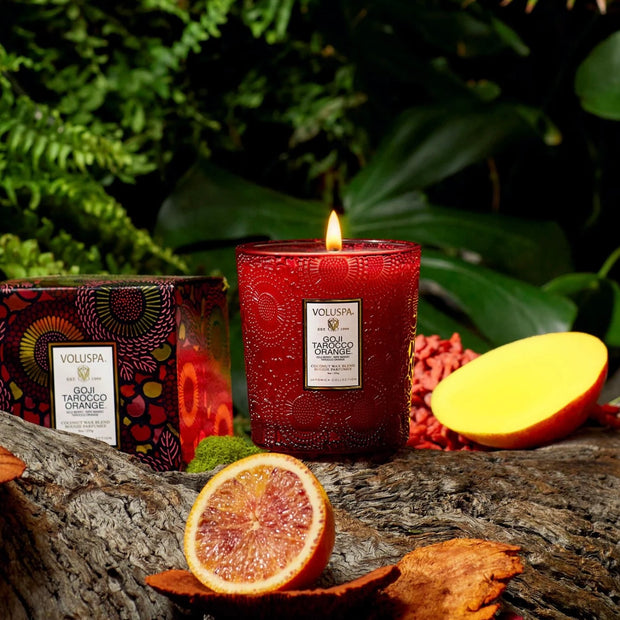 Voluspa Goji Tarocco Orange Classic Candle ~ 9 oz.