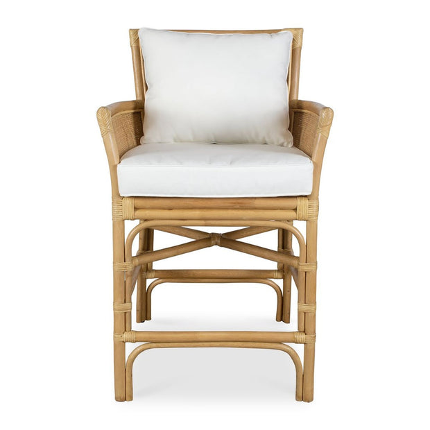 Uttermost Pacific Natural Woven Rattan Counter Stool