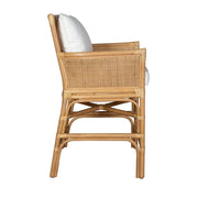 Uttermost Pacific Natural Woven Rattan Counter Stool