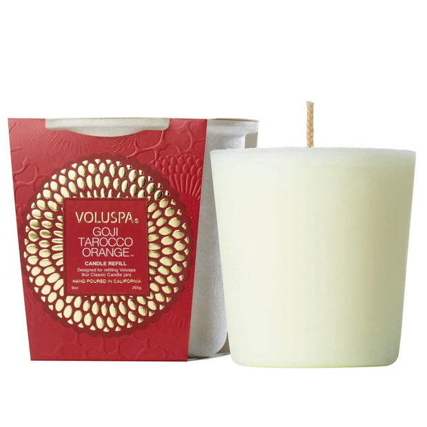 Voluspa Goji Tarocco Orange Classic Candle Refill