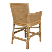 Uttermost Pacific Natural Woven Rattan Counter Stool