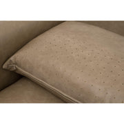 Essentials For Living Siena Plinth Base Sofa Chair ~ Ivanhoe Toast, Natural Gray Oak