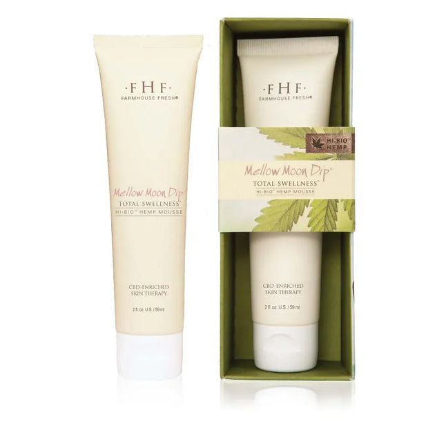 Farmhouse Fresh Mellow Moon Dip Hemp Relaxation Mousse For Hands 2 oz  ~ Fall Sale ~ Limited Quantity