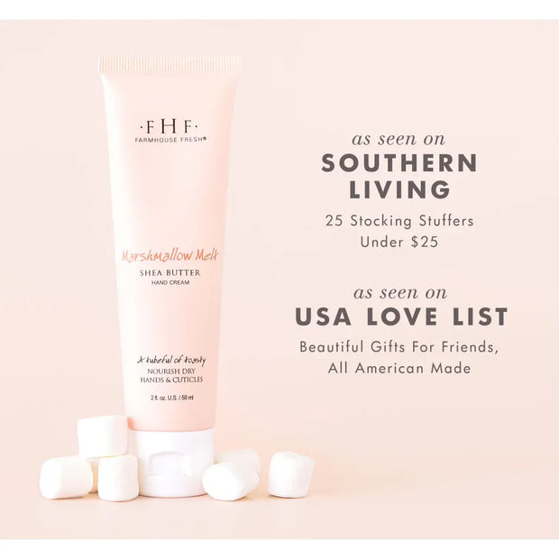 Farmhouse Fresh Marshmallow Melt Shea Butter Hand Cream 2 oz  ~ Fall Sale ~ Limited Quantity