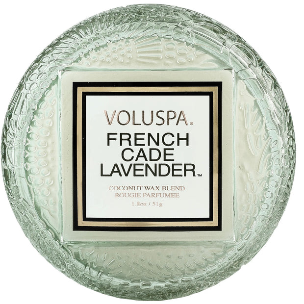 Voluspa French Cade Lavender Macaron Candle ~ 1.8 oz.