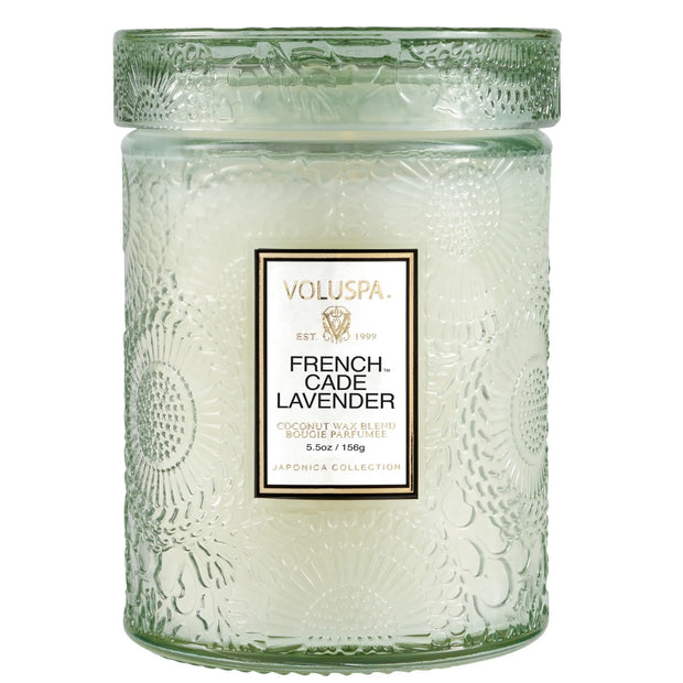 Voluspa French Cade Lavender Small Jar Candle ~ 5.5 oz.