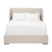 Essentials For Living Stewart Standard King Bed ~ Bisque, Natural Gray Oak